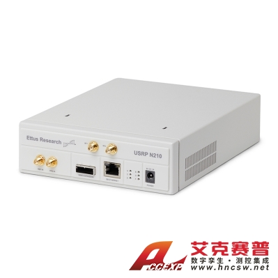 美國NI USRP N210 套件(USRP N210、2 根 SMA 隔板射頻電纜、以太網電纜、電源)