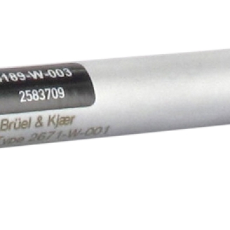 4189-W-003型  帶2671-W-001型前置放大器的?英寸自由場(chǎng)傳聲器,6 HZ 至 20 KHZ,預(yù)極化