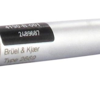 4190-B-001型  帶2669-B型前置放大器的?英寸自由場(chǎng)傳聲器,3 HZ 至 20 KHZ, 200 V極化