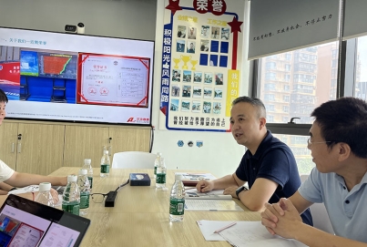 開福區(qū)市場監(jiān)管局彭超局長一行蒞臨艾克賽普調研指導