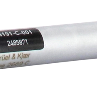 4191-C-001型  帶2669-C型前置放大器的?英寸自由場傳聲器,3 HZ 至 40 KHZ, 200 V極化