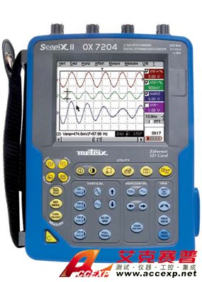 法國CA OX7202 數(shù)字存儲(chǔ)示波器