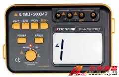 VICTOR 60B+ 絕緣電阻測試儀