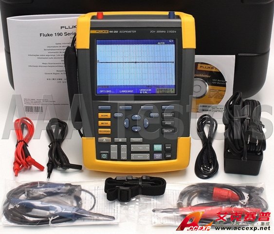 Fluke 190-502/AM/S 500MHz 手持式數字示波器