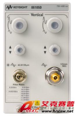 keysight是德 86105D 34 GHz 光 / 50 GHz 電模塊，750-1650 nm，