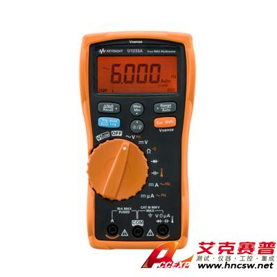 keysight是德 U1233A 手持式數(shù)字萬(wàn)用表,3位半