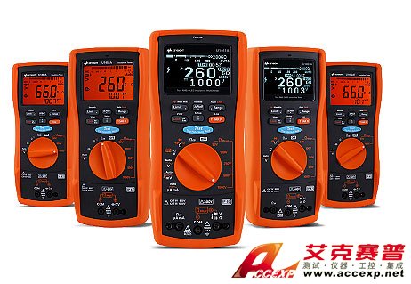 keysight是德 U1461A 絕緣數字萬用表,OLED 顯示屏,50V 至 1kV